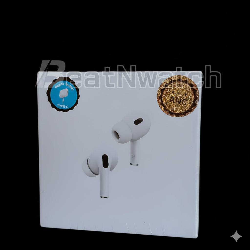 BeatNwatch Gen-2 Pro ANC Earbuds with Wireless Charging Case+ + Free Leather Case