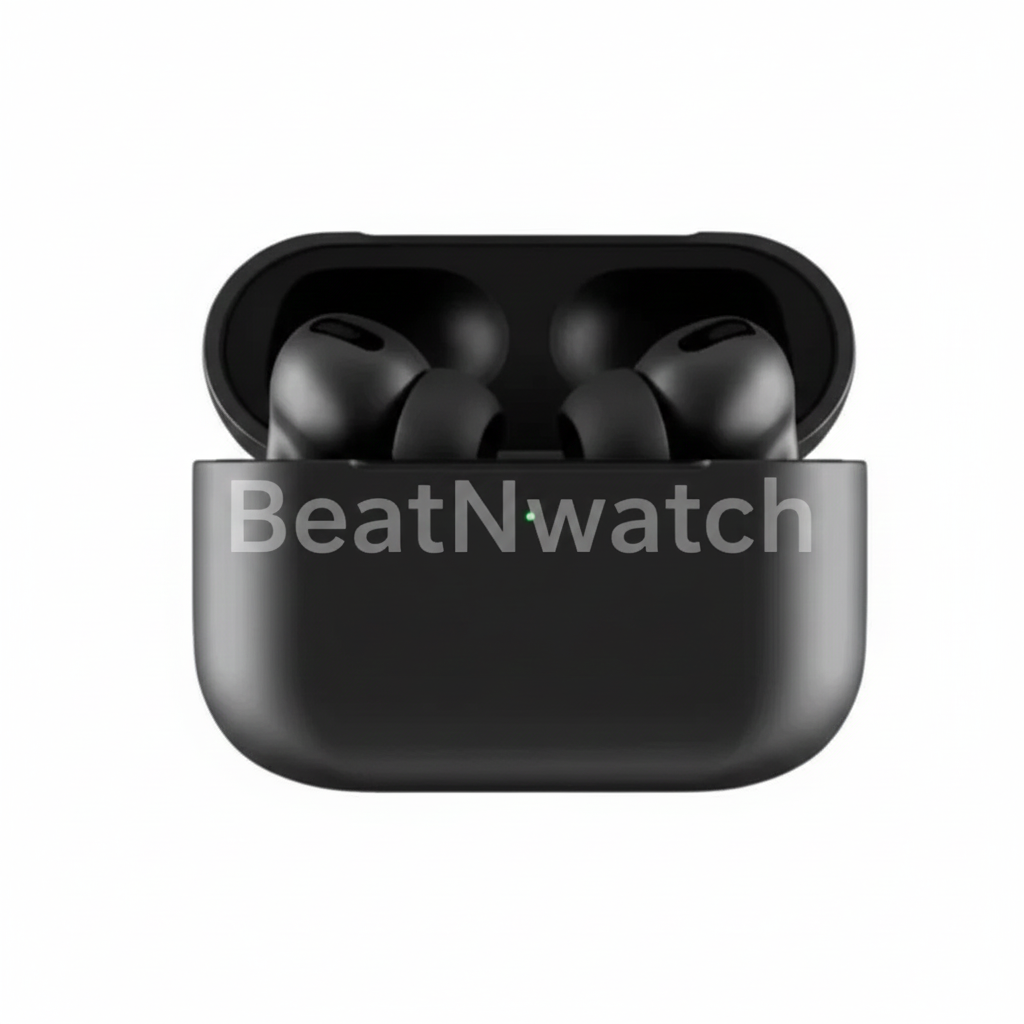 BeatNwatch Gen-2 (Black) + Free Leather Case
